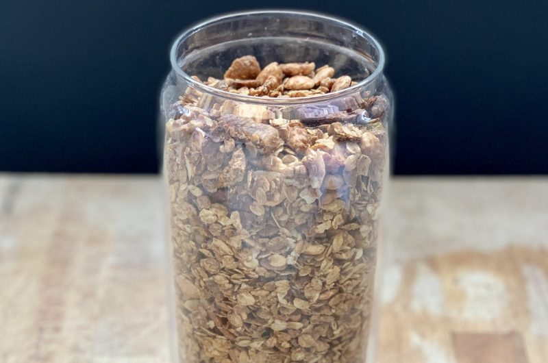 Muesli casolà a la taronja i gingebre